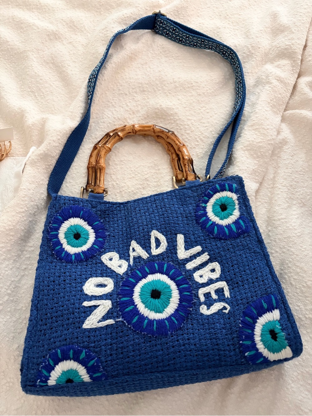 America and Beyond No Bad Vibes Mystic Gaze Purse